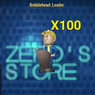 100 Leader Bobble Heads