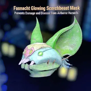 Glowing Scorchbeast Mask