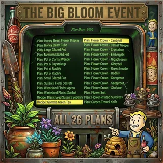 All 26 Big Bloom Event Plans