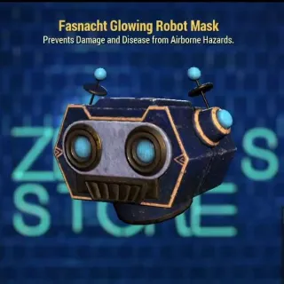 Glowing Robot Mask