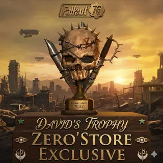 David's Trophy RARE Displayable Misc - XBOX