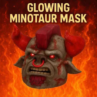 Glowing Minotaur Mask