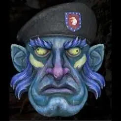 Glowing Captain Mask