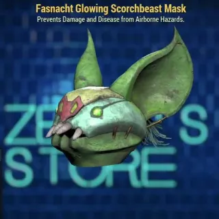 Glowing Scorchbeast Mask