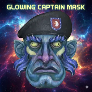 Glowing Captain Mask