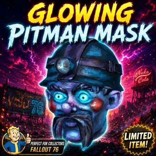 NEW XBOX Glowing Pitman Mask 2026 XBOX