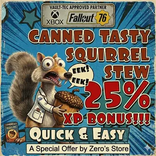 50 Canned Tasty Squirrel Stew XBOX