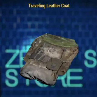 Traveling Leather Coat