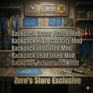 PLANS: BACKPACK MOD BUNDLE SET - XBOX