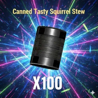 canned tasty squirrel stew x100
