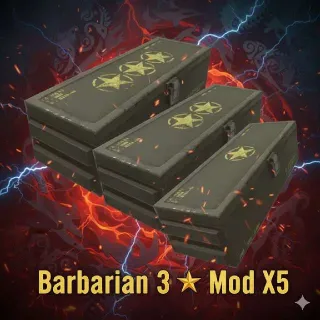 Barbarian 3 ⭐ Mod X5