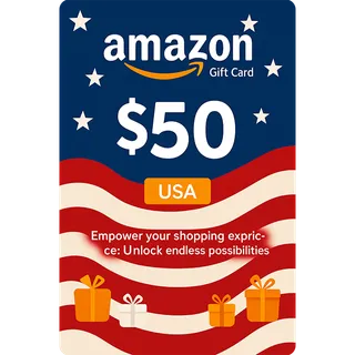 $50.00 USD AMAZON (5 × $10) - US - (𝓘𝓷𝓼𝓽𝓪𝓷𝓽 𝓓𝓮𝓵𝓲𝓿𝓮𝓻𝔂)