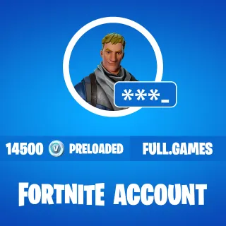 14500 VBucks With Crew Applied Fortnite Account Access