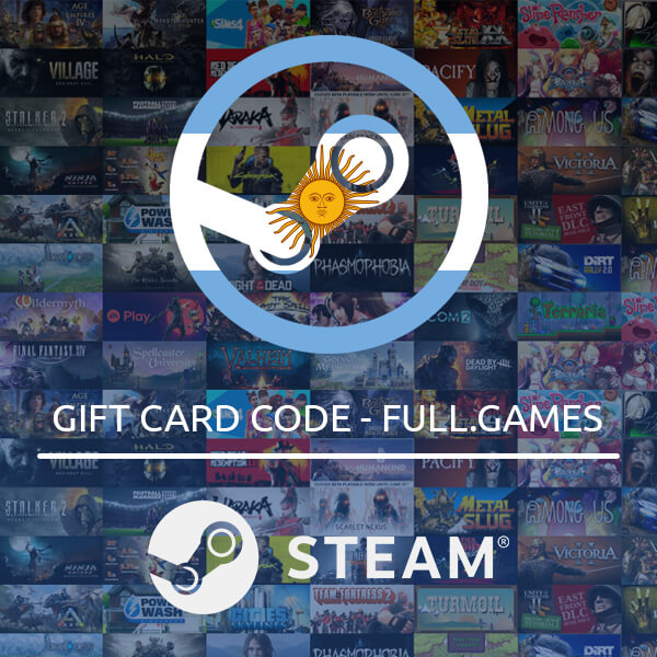 Steam Wallet Argentina 500 ARS Gift Card Steam Cart es de