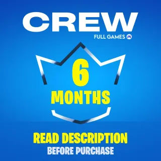 Fortnite Crew 6 Months Prepaid | INSTANT DELIVERY | Account Details