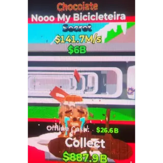 Nooo My Bicicleteira Chocolate