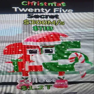 Twenty Five Chrismast