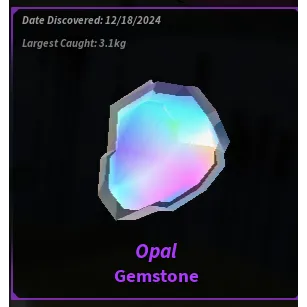 1x Opal Fisch