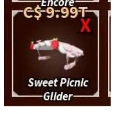 Sweet Picnic Glider