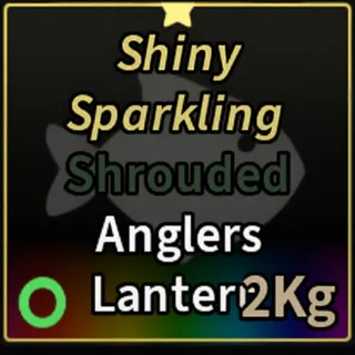 Shiny Sparkling Shrouded Anglers Lantern