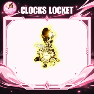 CLOCKS LOCKET