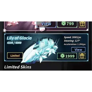 Lily Of Glacia Boat - Fisch