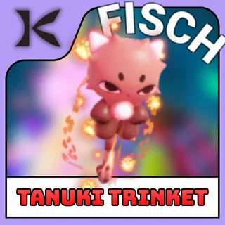 Tanuki Trinket Rod Skin - Fisch
