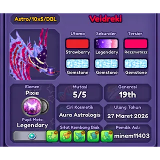 ASTRO VEIDREKI 5x10