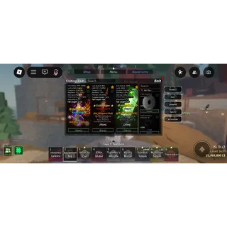 Account Fisch Unlock Astraeus Serenade, Polaris Serenade, Fabulous