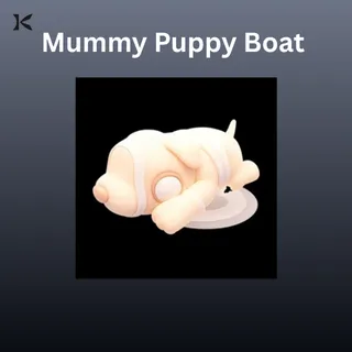 Mummy Puppy Boat 