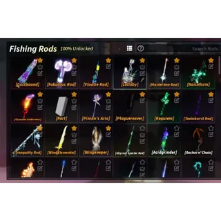 Fisch Account With Lullaby, Castbound, Noiseform, Olympic Godbreaker, Wingkeeper
