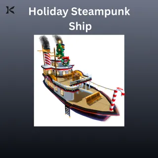 Holiday Steampunk Ship