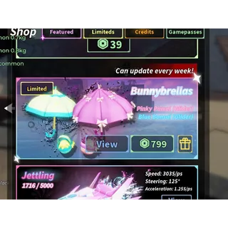 Bundle Pinky Parcel Glider, Blue Bonsai Glider 