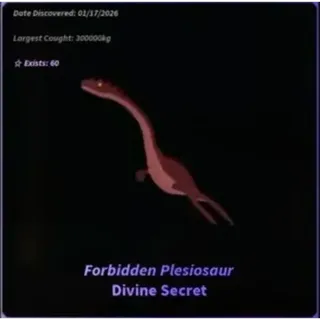 Forbidden plesiosaur Fisch