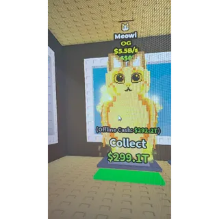 Gold meowl 🐱
