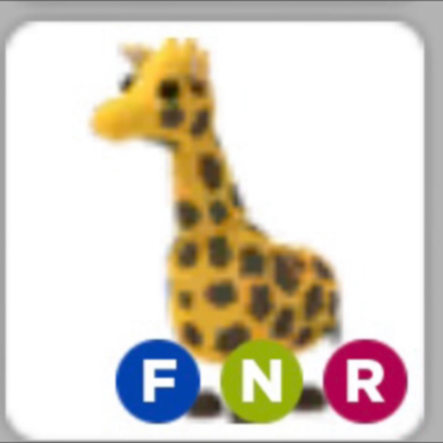 Pet Fnr Giraffe Adopt Me In Game Items Gameflip
