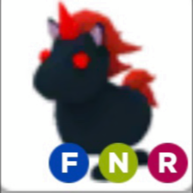 Pet Fnr Evil Unicorn Adopt Me In Game Items Gameflip - dibujos de roblox adopt me animales