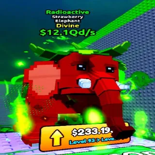 Escape Tsunami Radioactive Strawberry elephant