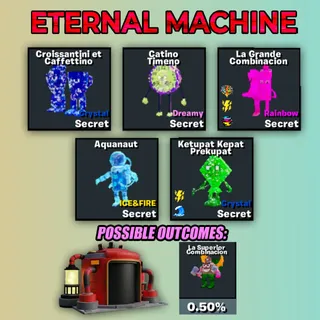 5x Brainrots For Eternal Machine Steal the Brainrot Fortnite