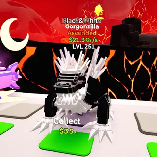 Gorgonzilla Black&White / Go Up For Brainrots Fortnite