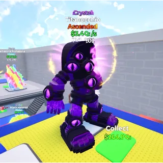 Titanocchio Crystal / Go Up For Brainrots Fortnite