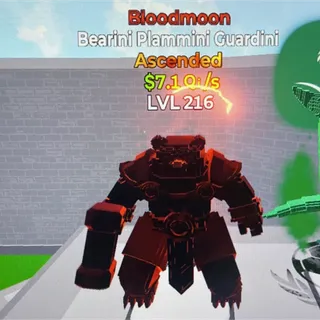Bearini Plammini Guardini BloodMoon / Go Up For Brainrots Fortnite