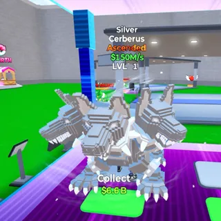 Cerberus Silver  / Go Up For Brainrots Fortnite