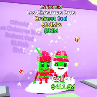 Los Christmas Bros Christmas / Fortnite Steal The Brainrot
