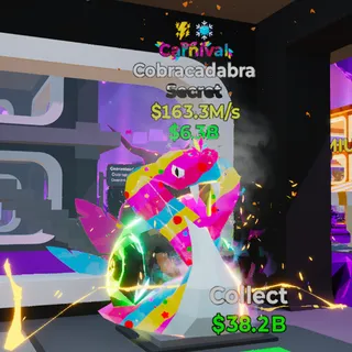 Cobracadabra Carnival 163.3M/s Fortnite Steal The Brainrot