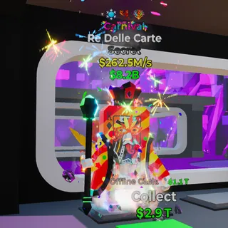 Re Delle Carte Carnival 262.5M/s Fortnite Steal The Brainrot