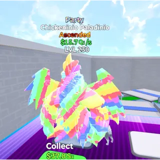 Chickeninio Paladinio Party Go Up For Brainrots Fortnite
