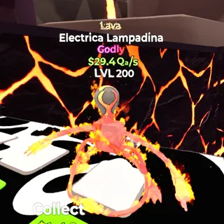 Electrica Lampadina Lava / Go Up For Brainrots Fortnite