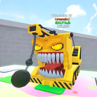 Wreckzilla 67 Ascended  / Go Up For Brainrots Fortnite
