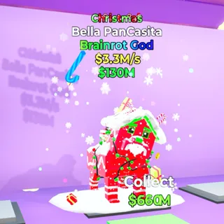 Bella PanCasita Christmas / Fortnite Steal The Brainrot